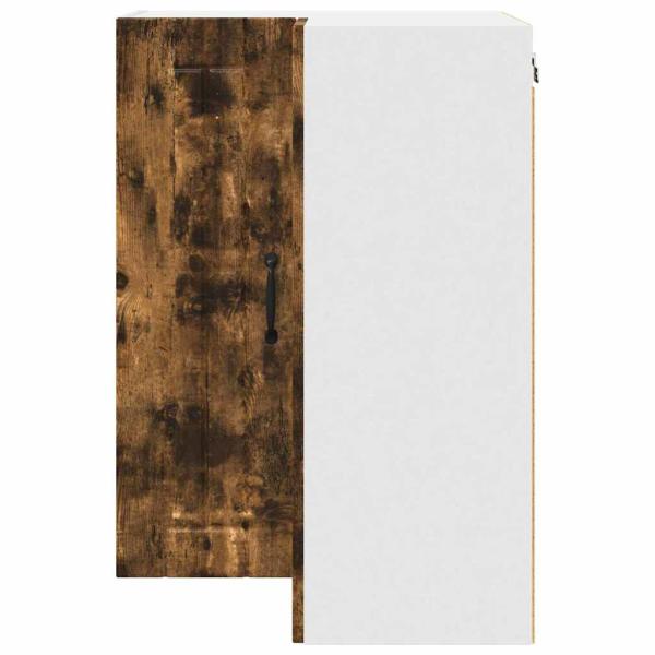 Küchenhängeschrank mit Regal Geräucherte Eiche 57 x 57 x 80 cm