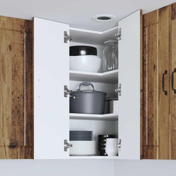 Küchenhängeschrank Altholz 57 x 57 x 80 cm Holzwerkstoff