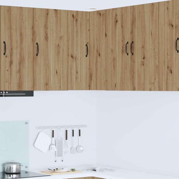 ARDEBO.de - Küchenhängeschrank Artisan-Eiche 57 x 57 x 80 cm Holzwerkstoff