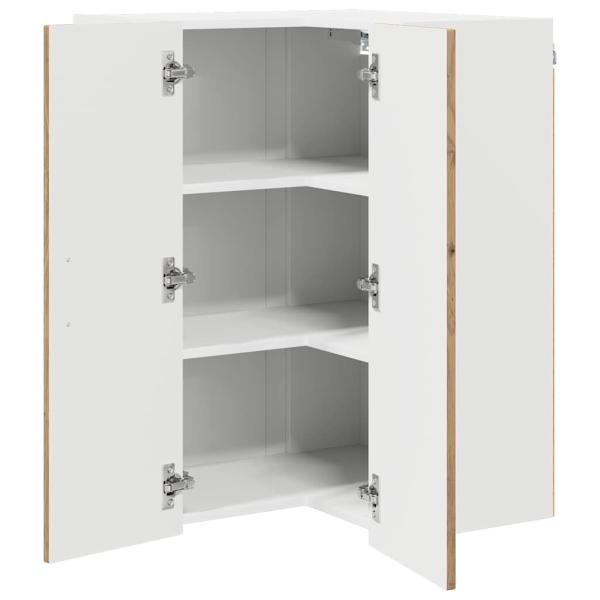 Küchenhängeschrank Artisan-Eiche 57 x 57 x 80 cm Holzwerkstoff