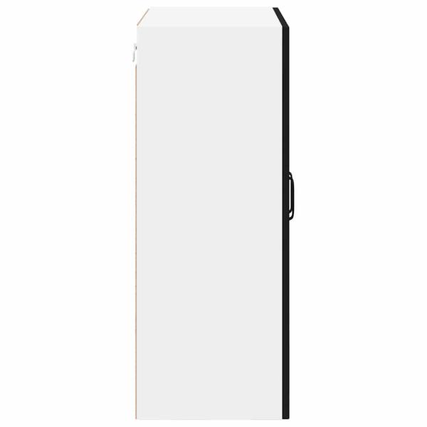 Küchenhängeschrank Schwarz 60 x 31 x 80 cm Holzwerkstoff