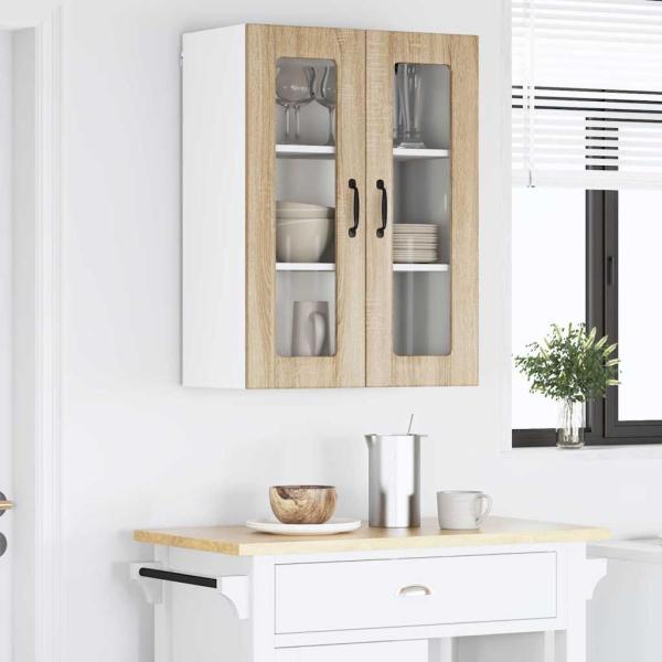 Küchenhängeschrank Sonoma-Eiche 60 x 31 x 80 cm Holzwerkstoff