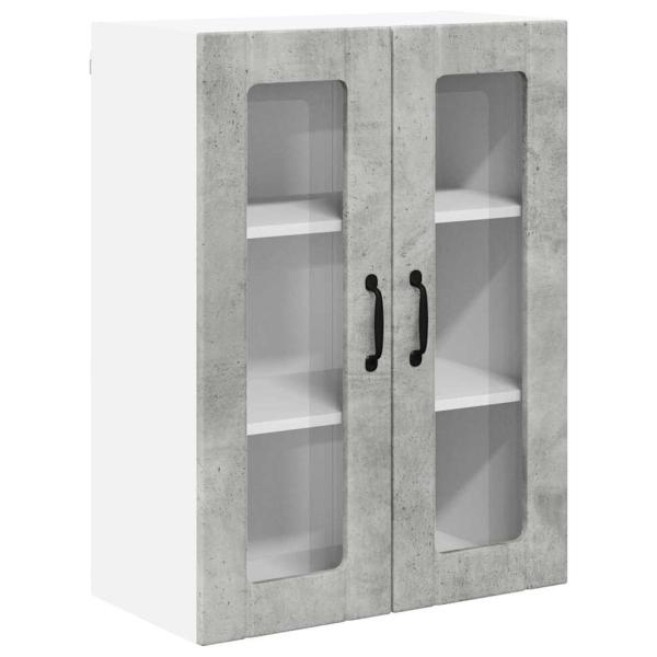 Küchenhängeschrank Beton Grau 60 x 31 x 80 cm Holzwerkstoff