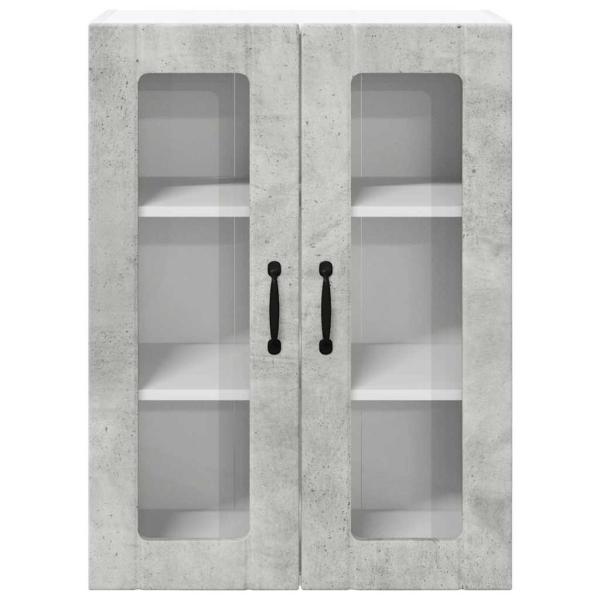 Küchenhängeschrank Beton Grau 60 x 31 x 80 cm Holzwerkstoff