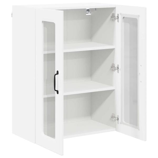 Küchenhängeschrank Hochglanz Weiß 60 x 31 x 80 cm Holzwerkstoff