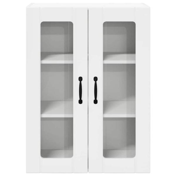 Küchenhängeschrank Hochglanz Weiß 60 x 31 x 80 cm Holzwerkstoff