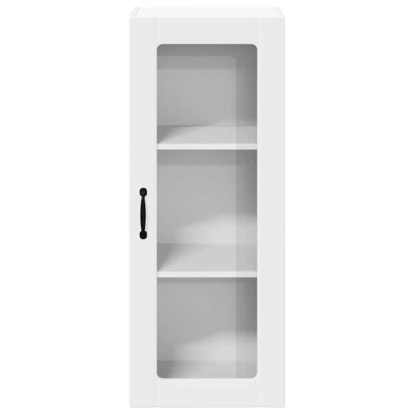 Küchenhängeschrank mit Tür Weiß 40 x 31 x 100 cm Holzwerkstoff
