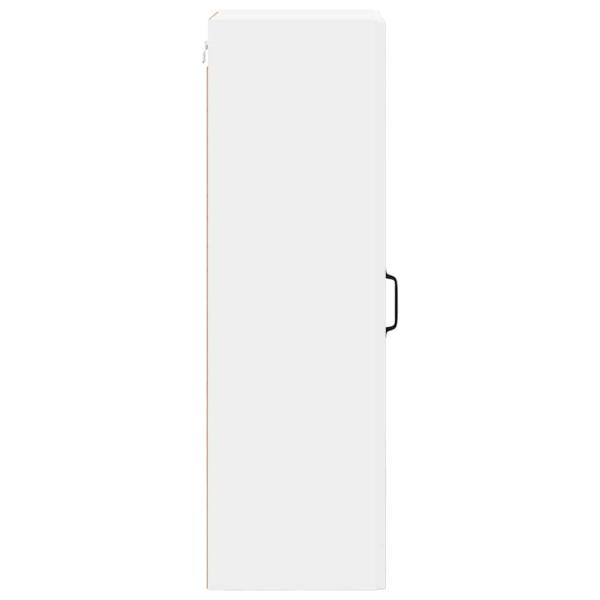 Küchenhängeschrank mit Tür Weiß 40 x 31 x 100 cm Holzwerkstoff