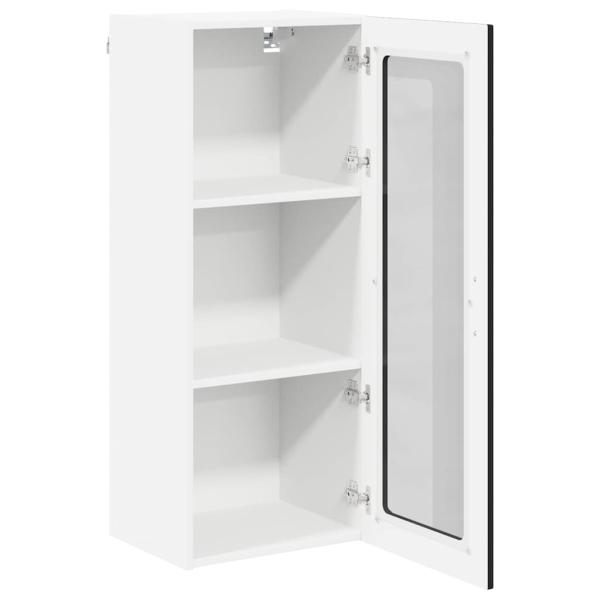 Küchenhängeschrank Schwarz 40 x 31 x 100 cm Holzwerkstoff