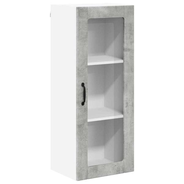 Küchenhängeschrank Beton Grau 40 x 31 x 100 cm Holzwerkstoff