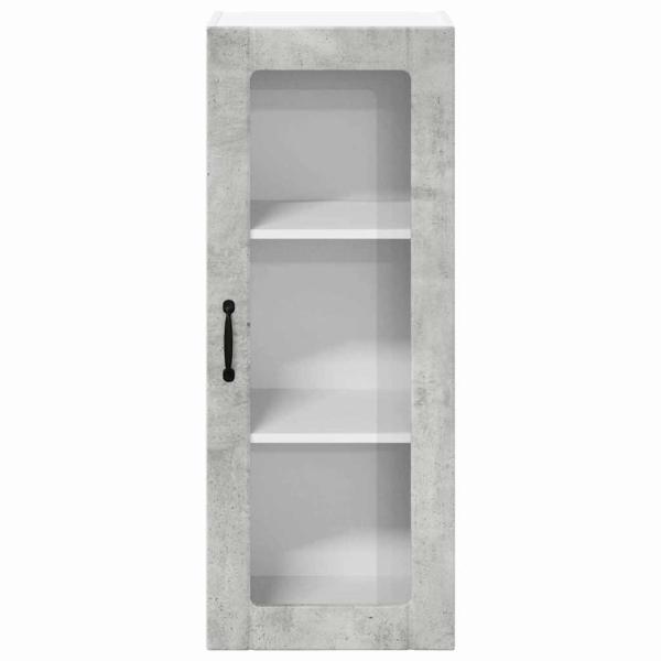 Küchenhängeschrank Beton Grau 40 x 31 x 100 cm Holzwerkstoff