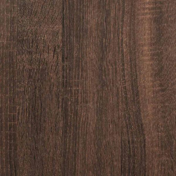 Küchenhängeschrank mit Tür Braun Eichen-Optik 40 x 31 x 100 cm