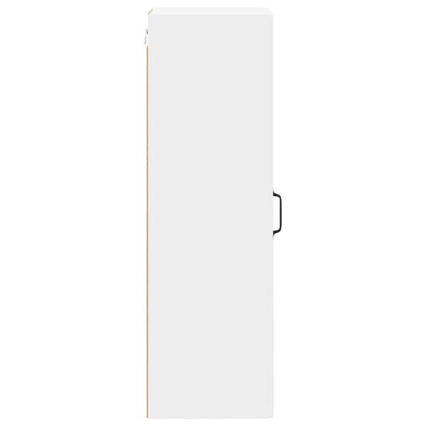Küchenhängeschrank mit Tür Weiß 30 x 31 x 100 cm Holzwerkstoff