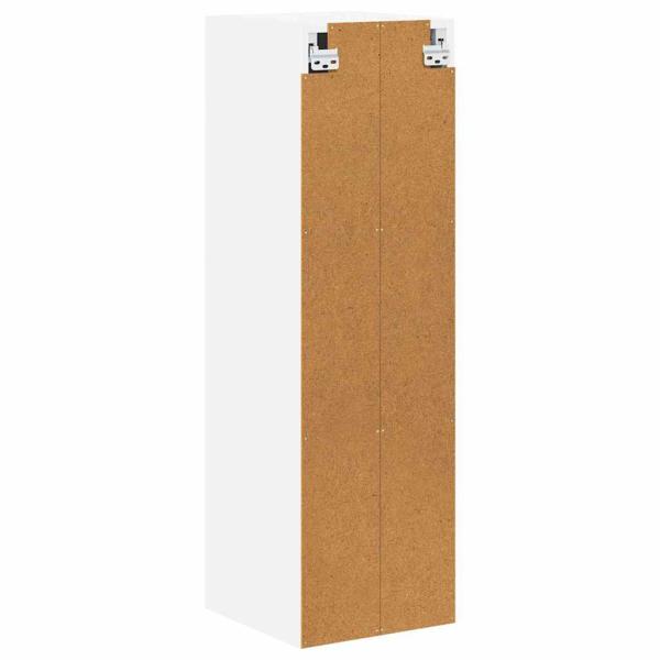 Küchenhängeschrank mit Tür Weiß 30 x 31 x 100 cm Holzwerkstoff