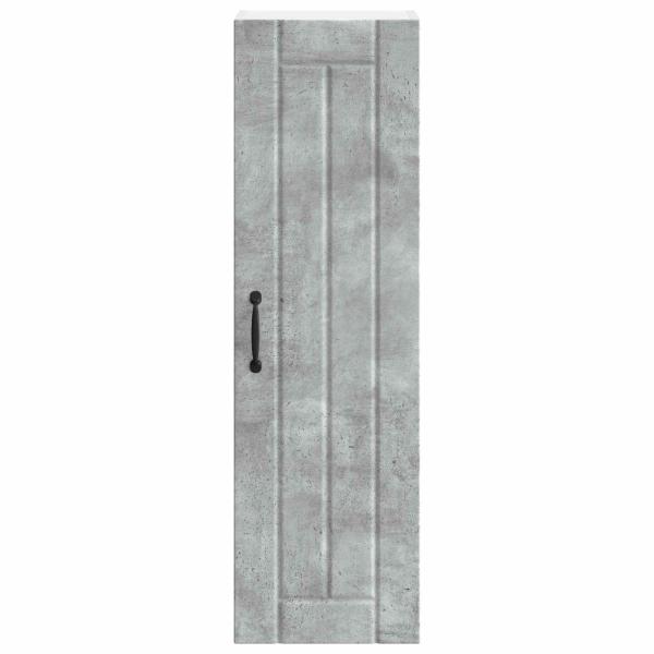 Küchenhängeschrank Beton Grau 30 x 31 x 100 cm Holzwerkstoff
