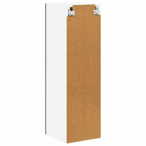 Küchenhängeschrank mit Tür Braun Eichen-Optik 30 x 31 x 100 cm