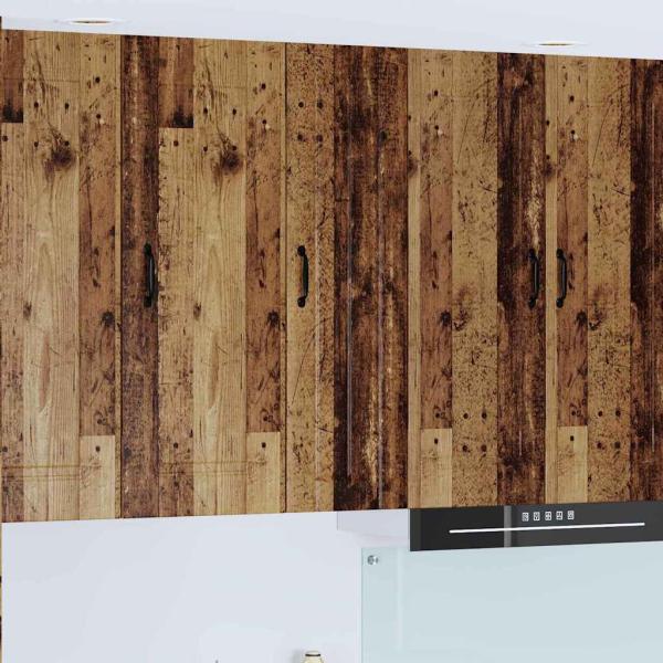 ARDEBO.de - Küchenhängeschrank Altholz 30 x 31 x 100 cm Holzwerkstoff