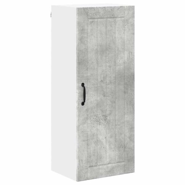 Küchenhängeschrank Beton Grau 40 x 31 x 100 cm Holzwerkstoff