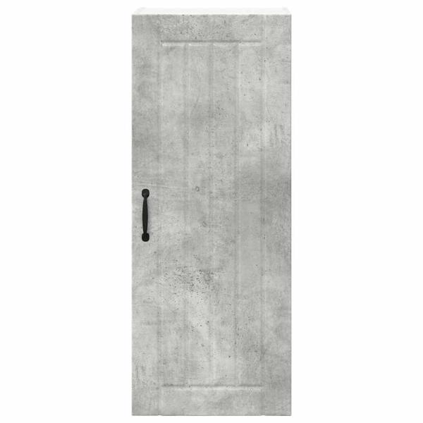 Küchenhängeschrank Beton Grau 40 x 31 x 100 cm Holzwerkstoff