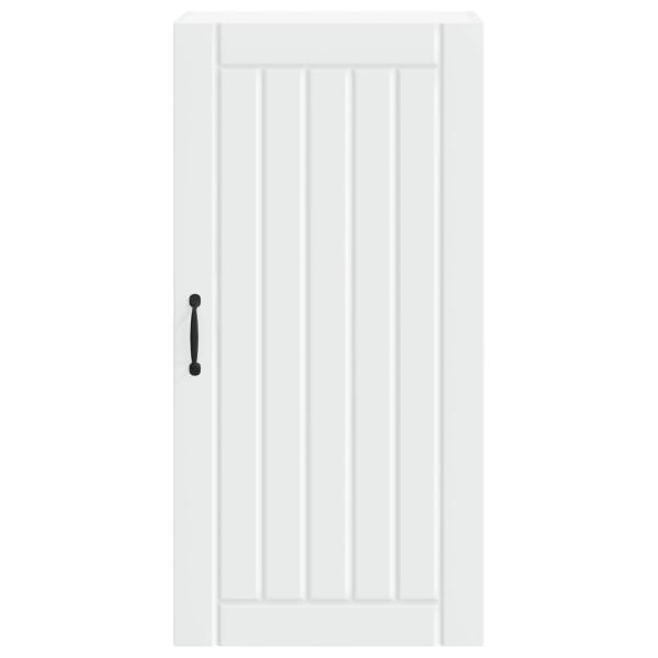 ARDEBO.de - Küchenhängeschrank mit Tür Weiß 50 x 31 x 100 cm Holzwerkstoff