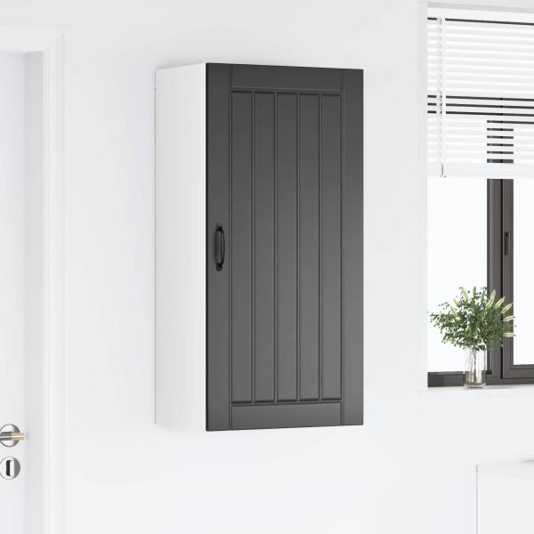 Küchenhängeschrank Schwarz 50 x 31 x 100 cm Holzwerkstoff