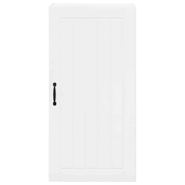 Küchenhängeschrank mit Regal Hochglanz Weiß 50 x 31 x 100 cm
