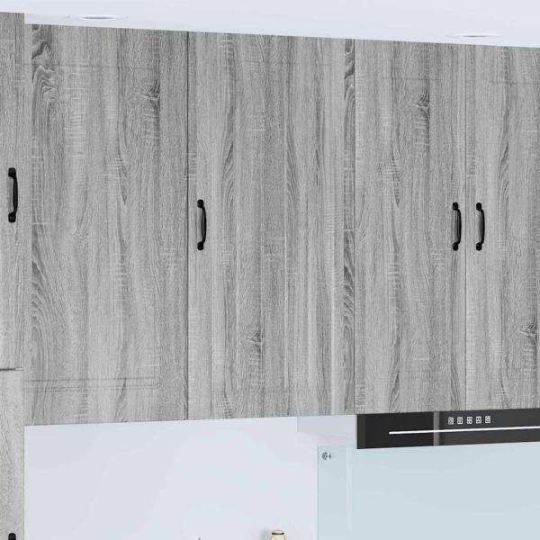 ARDEBO.de - Küchenhängeschrank Graues Sonoma 50 x 31 x 100 cm Holzwerkstoff