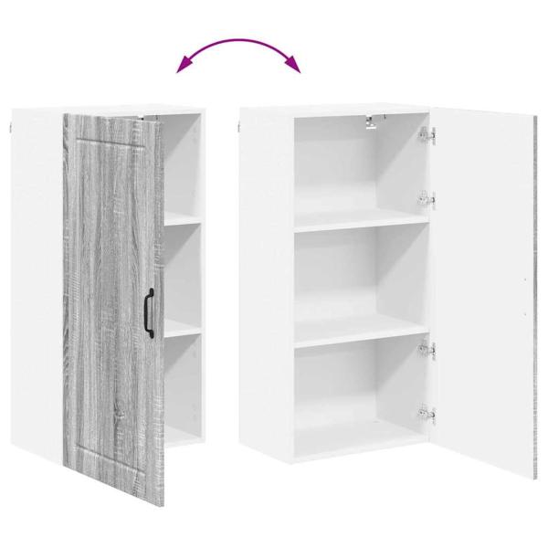 Küchenhängeschrank Graues Sonoma 50 x 31 x 100 cm Holzwerkstoff