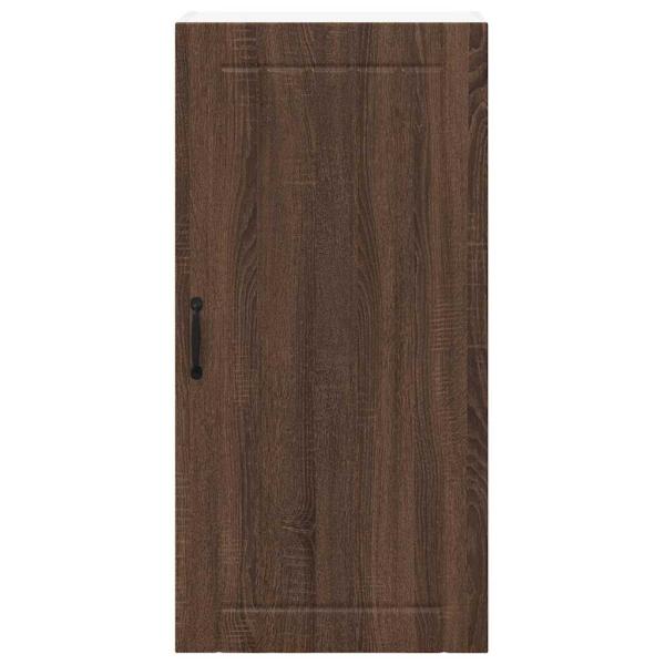 Küchenhängeschrank mit Tür Braun Eichen-Optik 50 x 31 x 100 cm