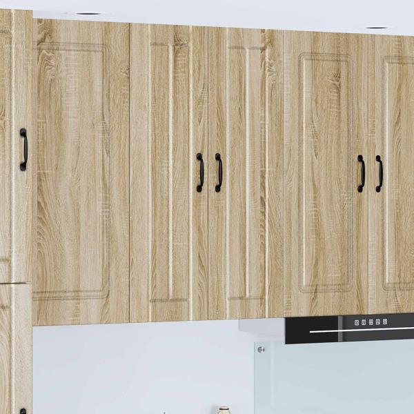 ARDEBO.de - Wandschrank LUCCA Sonoma-Eiche 60 x 31 x 100 cm Holzwerkstoff
