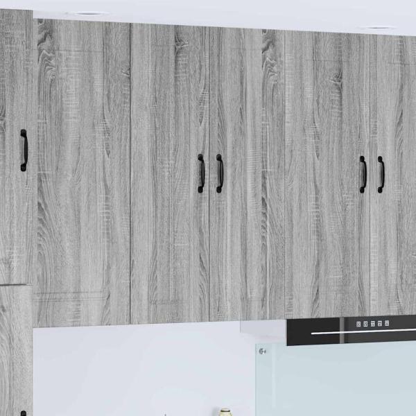 ARDEBO.de - Küchenhängeschrank Graues Sonoma 60 x 31 x 100 cm Holzwerkstoff
