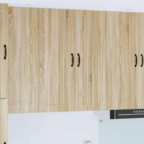 ARDEBO.de - Küchenhängeschrank Sonoma-Eiche 80 x 31 x 100 cm Holzwerkstoff