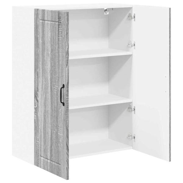Küchenhängeschrank Graues Sonoma 80 x 31 x 100 cm Holzwerkstoff