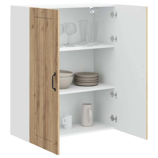 Küchenhängeschrank Artisan-Eiche 80 x 31 x 100 cm Holzwerkstoff