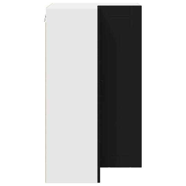 Küchenhängeschrank Schwarz 57 x 57 x 100 cm Holzwerkstoff