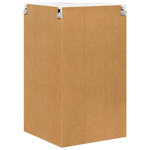 Küchenhängeschrank Schwarz 57 x 57 x 100 cm Holzwerkstoff