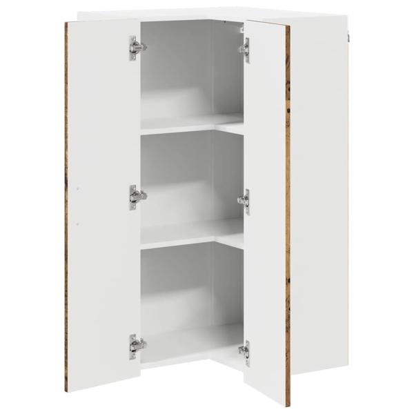 Küchenhängeschrank Altholz 57 x 57 x 100 cm Holzwerkstoff