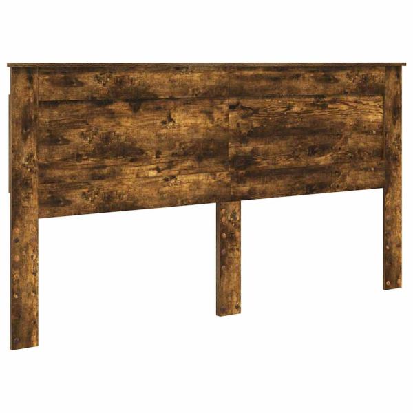 Kopfteil mit Kopfteil Geräucherte Eiche 180 cm Holzwerkstoff