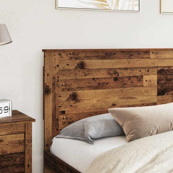 Kopfteil mit Kopfteil Altholz 180 cm Holzwerkstoff