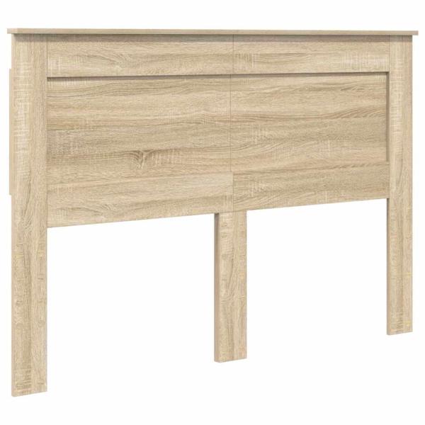 Kopfteil mit Kopfteil Sonoma-Eiche 160 cm Holzwerkstoff