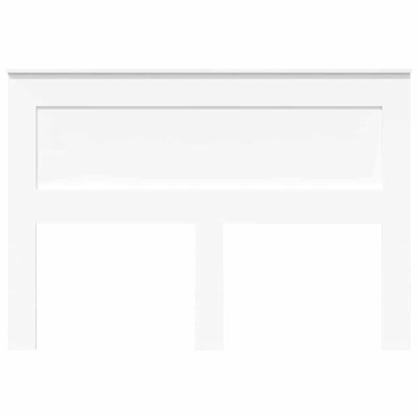 Kopfteil mit Kopfteil Weiß 150 cm Holzwerkstoff