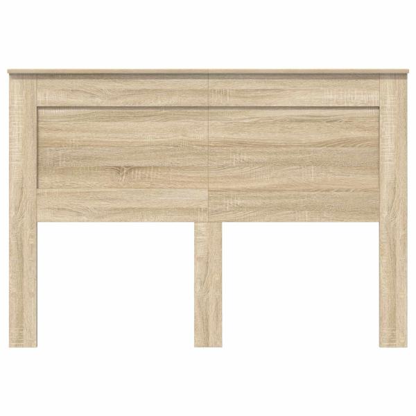 Kopfteil mit Kopfteil Sonoma-Eiche 150 cm Holzwerkstoff
