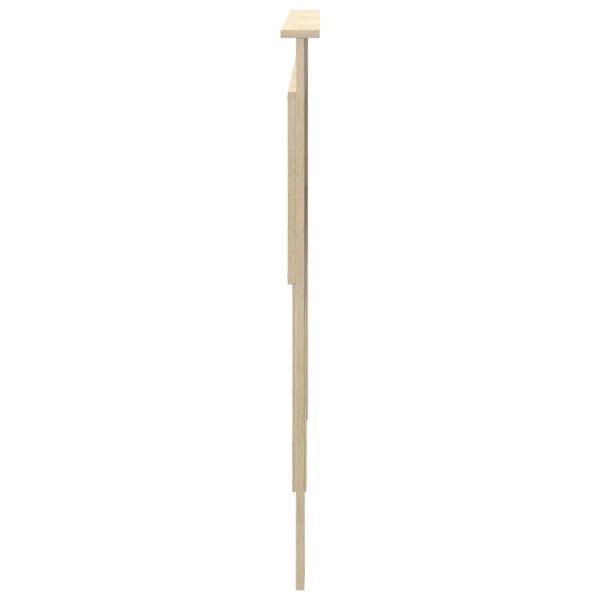 Kopfteil mit Kopfteil Sonoma-Eiche 150 cm Holzwerkstoff