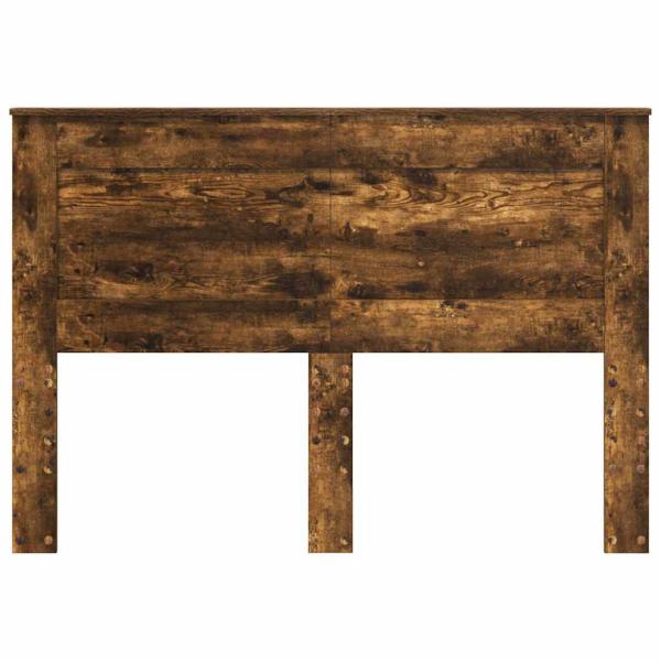 Kopfteil mit Kopfteil Graues Sonoma 140 cm Holzwerkstoff