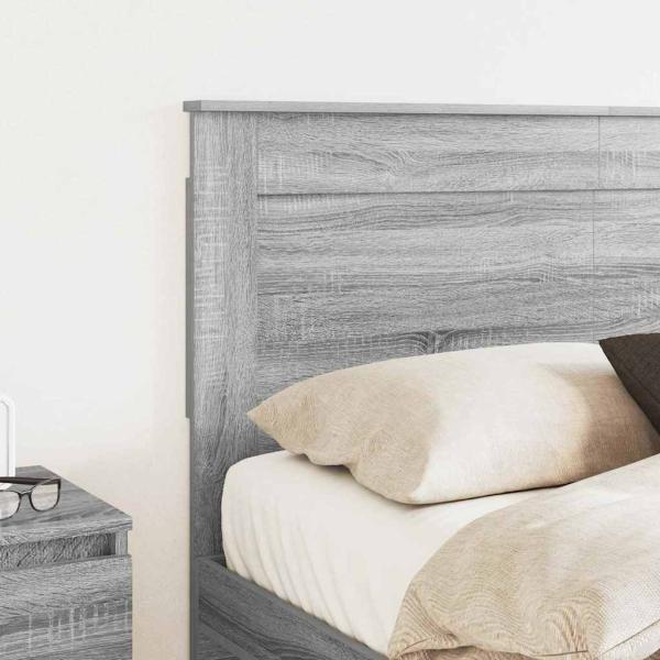 Kopfteil mit Kopfteil Altholz 140 cm Holzwerkstoff