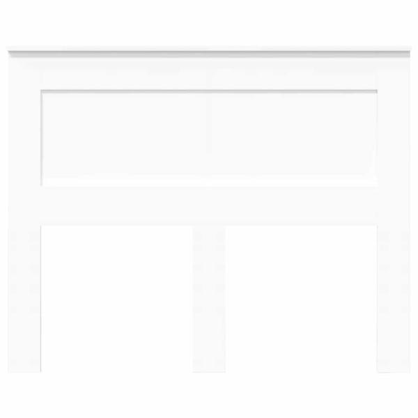 Kopfteil mit Kopfteil Weiß 135 cm Holzwerkstoff