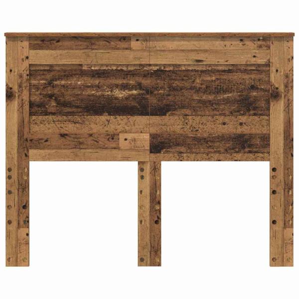 Kopfteil mit Kopfteil Altholz 120 cm Holzwerkstoff