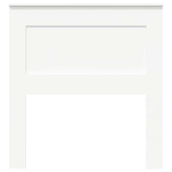 Kopfteil mit Kopfteil Weiß 100 cm Holzwerkstoff