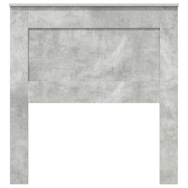 Kopfteil mit Kopfteil Beton Grau 90 cm Holzwerkstoff