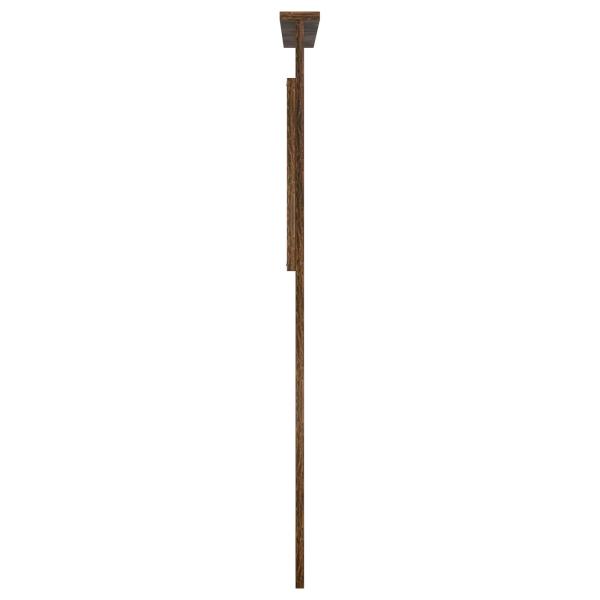 Kopfteil Geräucherte Eiche Holzwerkstoff